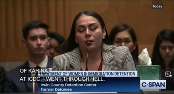 Hearing on Treatment of Women in Immigration Detention